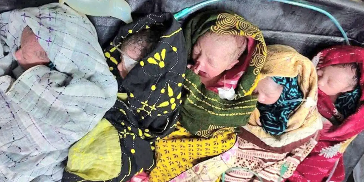 বরিশালে অস্ত্রোপচার ছাড়াই ৫ সন্তানের জন্ম দিলেন গৃহবধূ