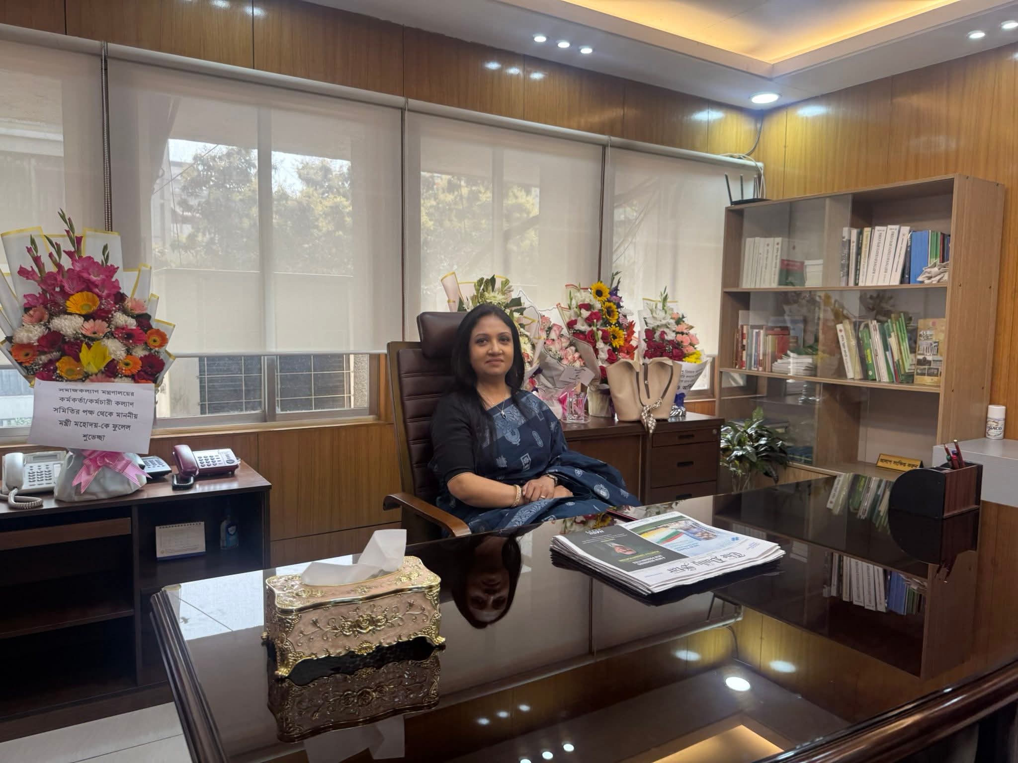 বাবার ৩২ বছর পর সমাজকল্যাণ প্রতিমন্ত্রীর চেয়ারে পুতুল