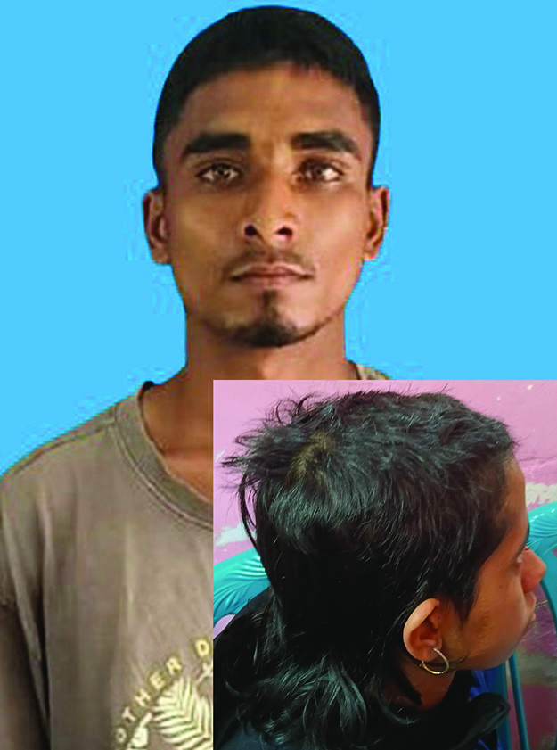 মহাদেবপুরে স্ত্রীকে পাশবিক নির্যাতনের পর চুল কেটে নেয়ার অভিযোগ