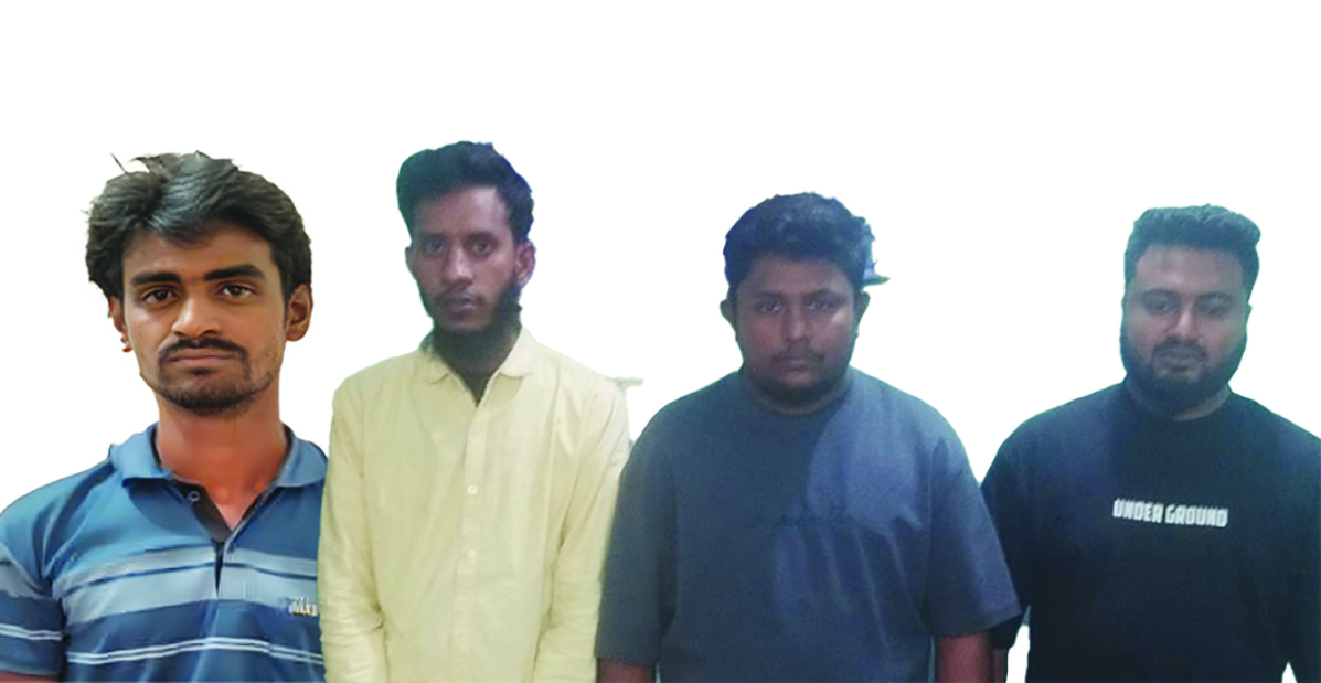 রাজশাহীতে ইয়াবা-মদসহ চার মাদক কারবারী গ্রেপ্তার 