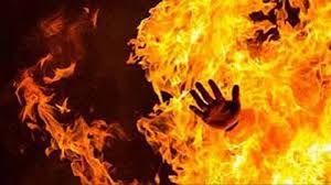 মান্দায় ভুক্তভোগীর বাড়িতে এবার অগ্নিসংযোগ