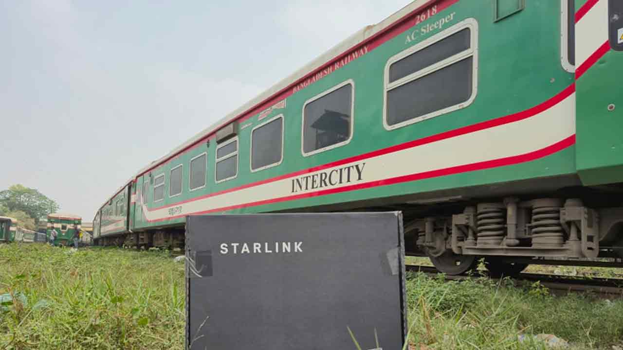 সব আন্তঃনগর ট্রেনে বসছে স্টারলিংক ইন্টারনেট, বাস-ফেরিতেও চালুর পরিকল্পনা