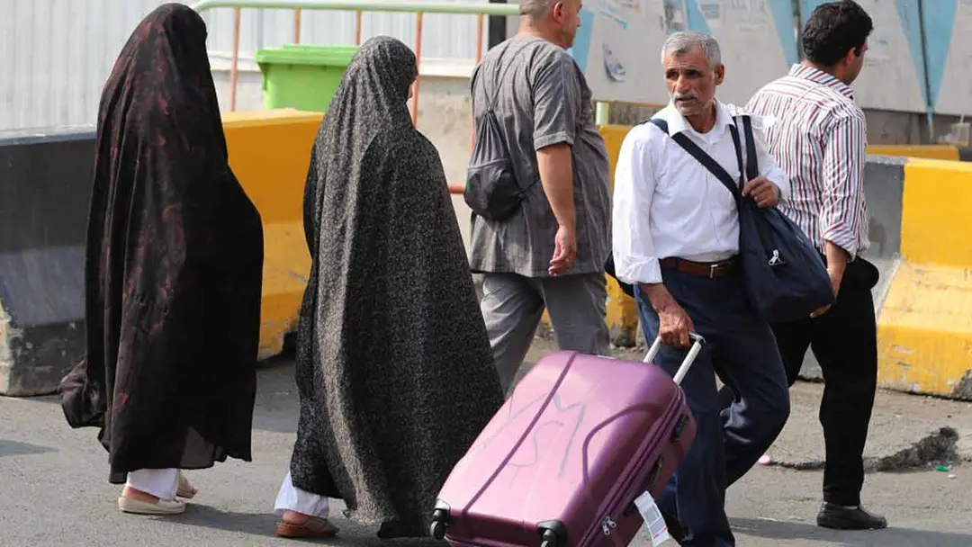 সৌদি আরবে ইরানি হজযাত্রীদের প্রথম কাফেলা