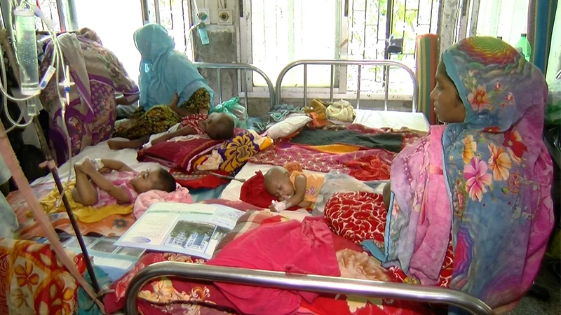 টিকা নেয়ার বয়স না হতেই হামে আক্রান্ত  শিশুরা মারা যাচ্ছে