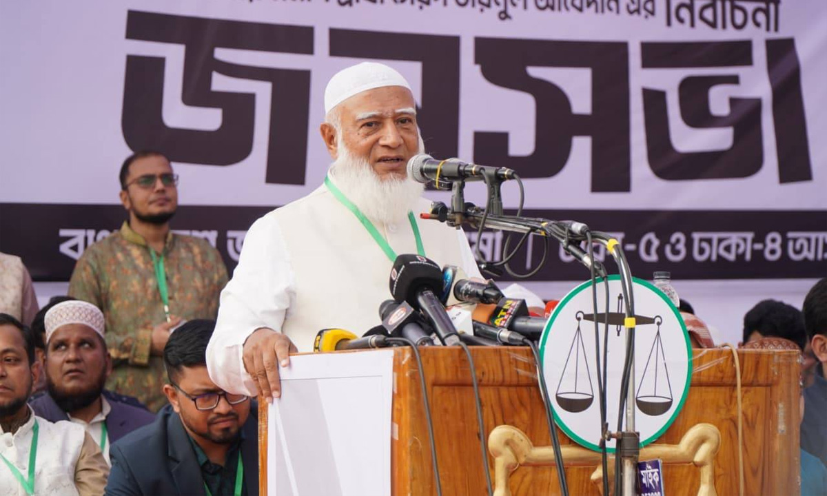 মোটরসাইকেল মালিকদের ওপর করারোপ উচিত নয়: জামায়াত আমির  