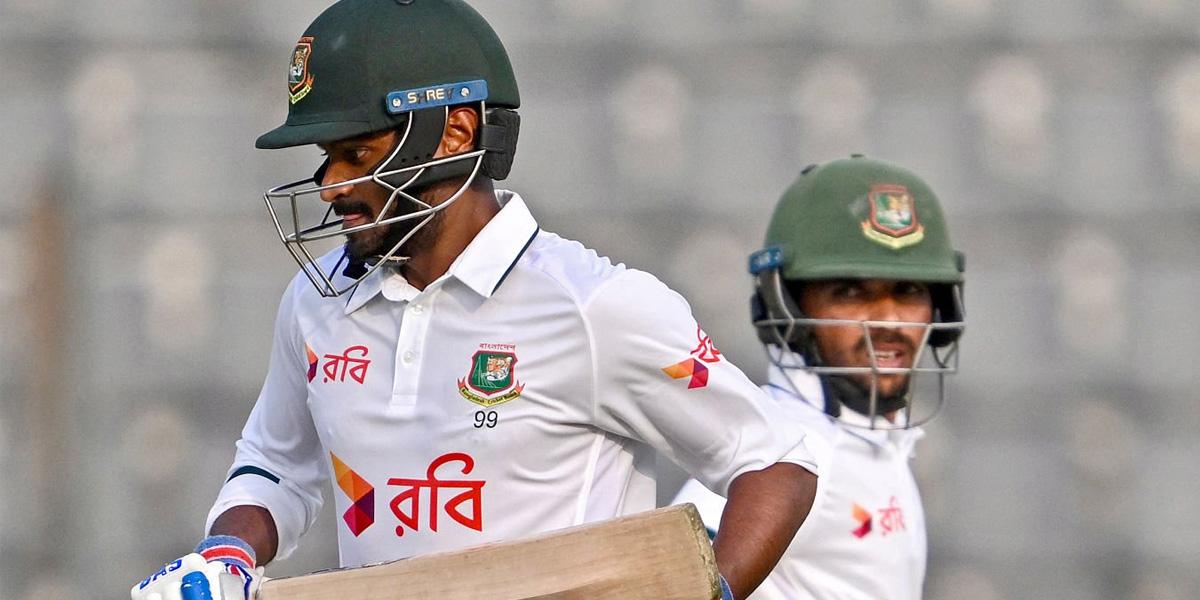  দাপুটে দিন শেষে বাংলাদেশের লিড ১৫৬ রান
