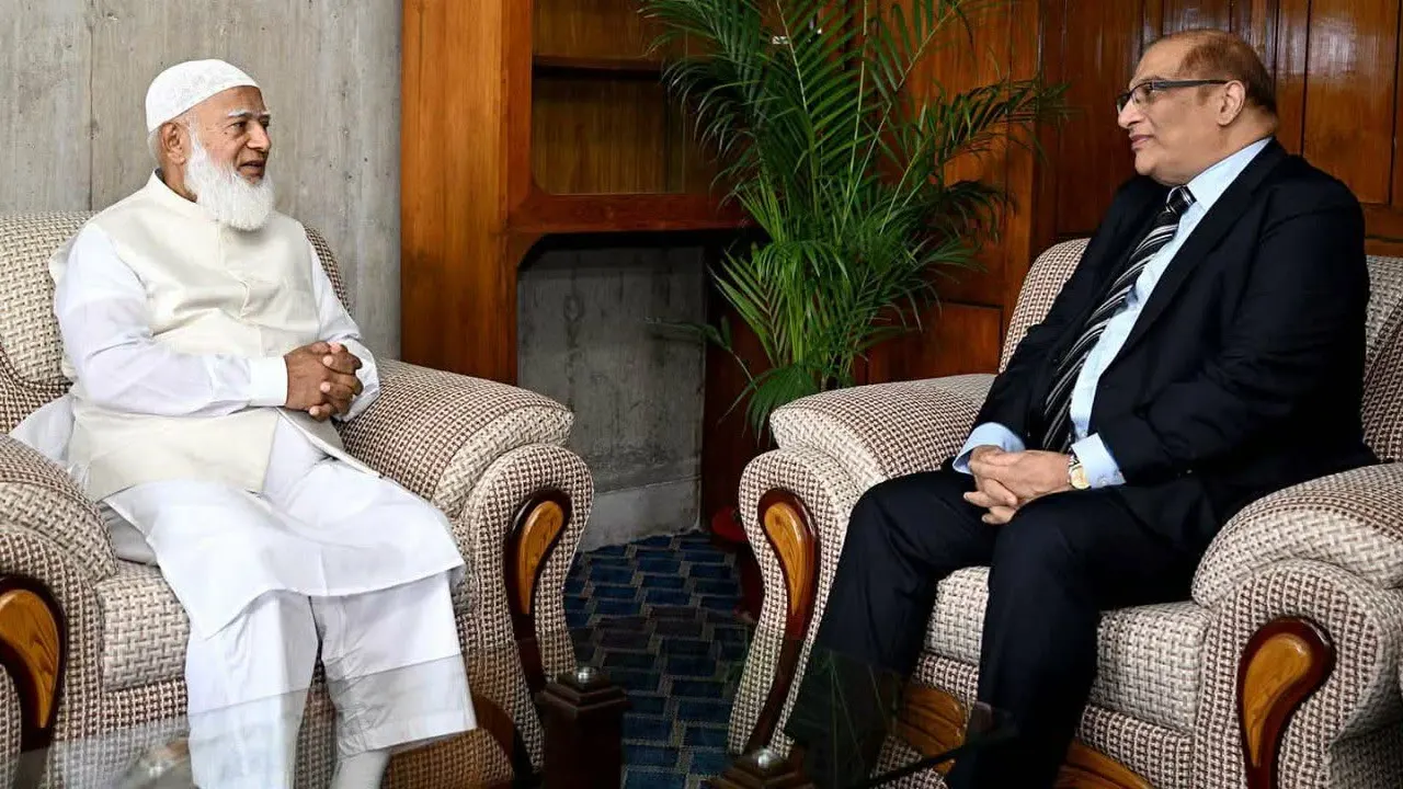 বিরোধীদলীয় নেতার সঙ্গে পাকিস্তানের হাইকমিশনারের সাক্ষাৎ  