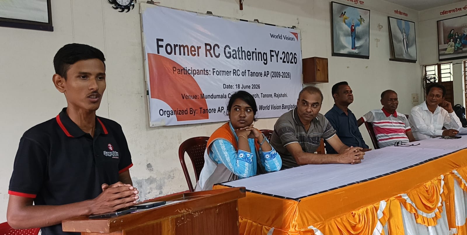 তানোরে ওয়ার্ল্ড ভিশনের ফর্মার আরসি সমাবেশ অনুষ্ঠিত