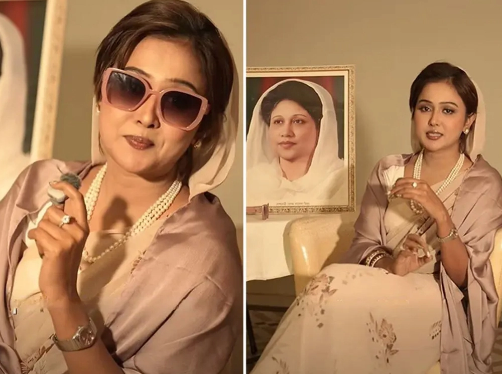 যে কারণে খালেদা জিয়া সেজেছিলেন অভিনেত্রী চমক