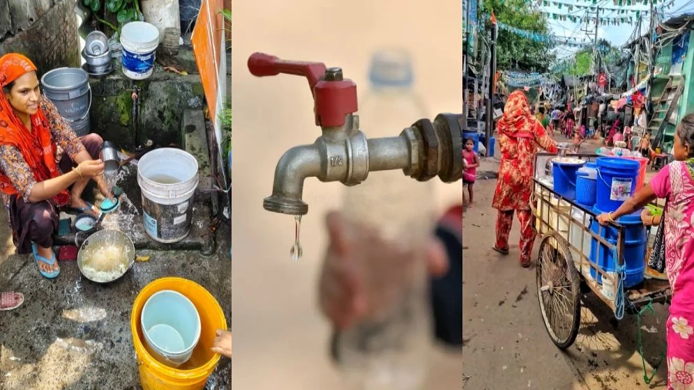 দেড় মাস ধরে পানি নেই কলকাতার মুসলিম কলোনিতে, উচ্ছেদ চেষ্টার অভিযোগ