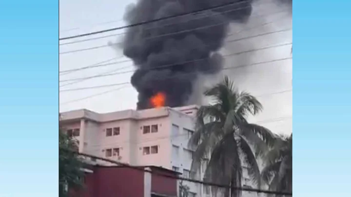 ময়মনসিংহ মেডিকেল কলেজ হাসপাতালে আগুন