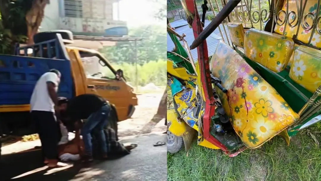 চাঁদপুরে সিএনজি-পিকআপ-প্রাইভেটকারের ত্রিমুখী সংঘর্ষে নিহত ২
