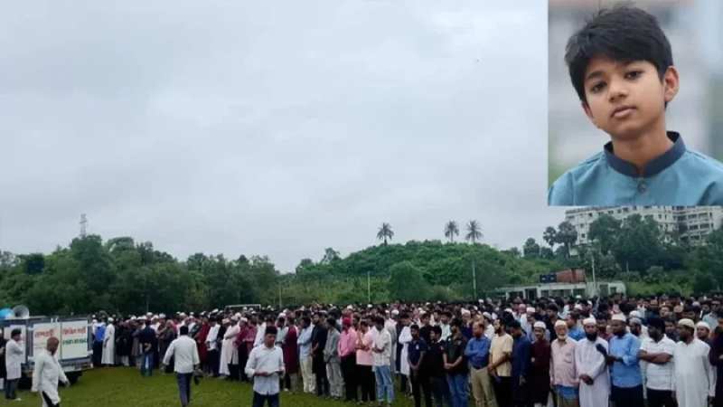  অপ্রতীমকে শেষ বিদায় জানাতে হাজারো মানুষ