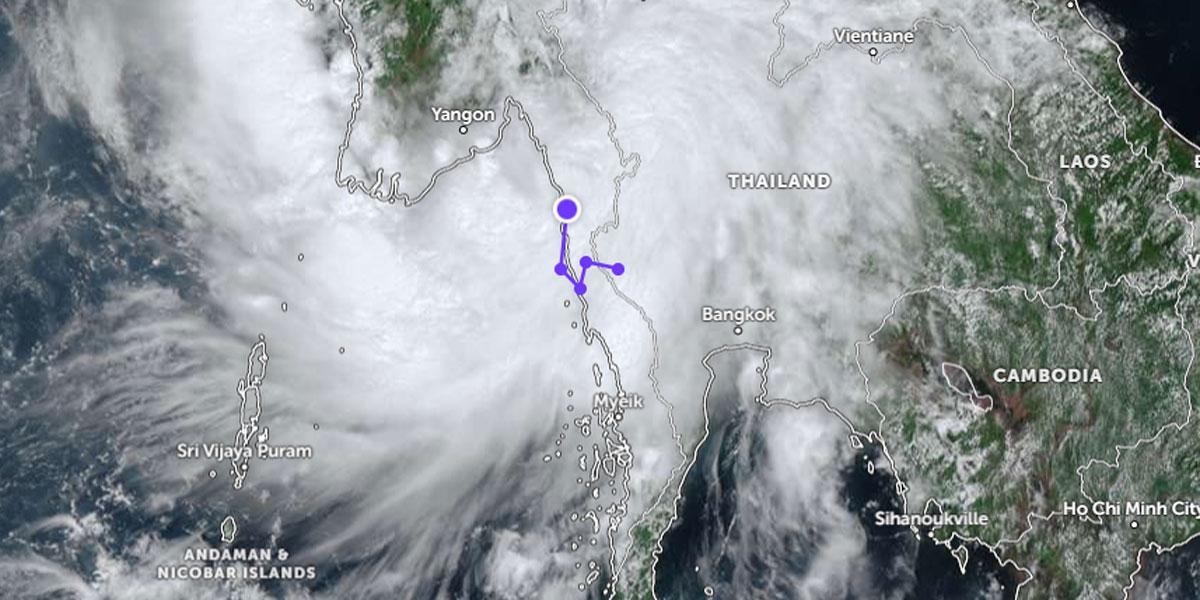 মায়ানমারের কাছে নতুন নিম্নচাপ, প্রভাব পড়বে বাংলাদেশেও