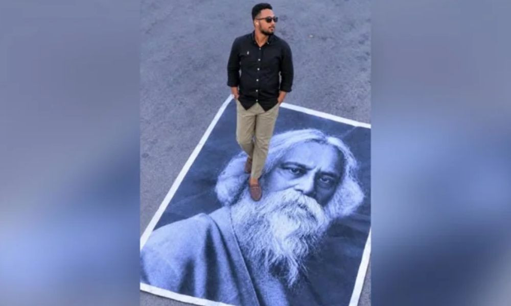 রবীন্দ্রনাথের ছবি পায়ের নিচে রেখে পোস্ট, ছাত্রদল নেতা বহিষ্কার