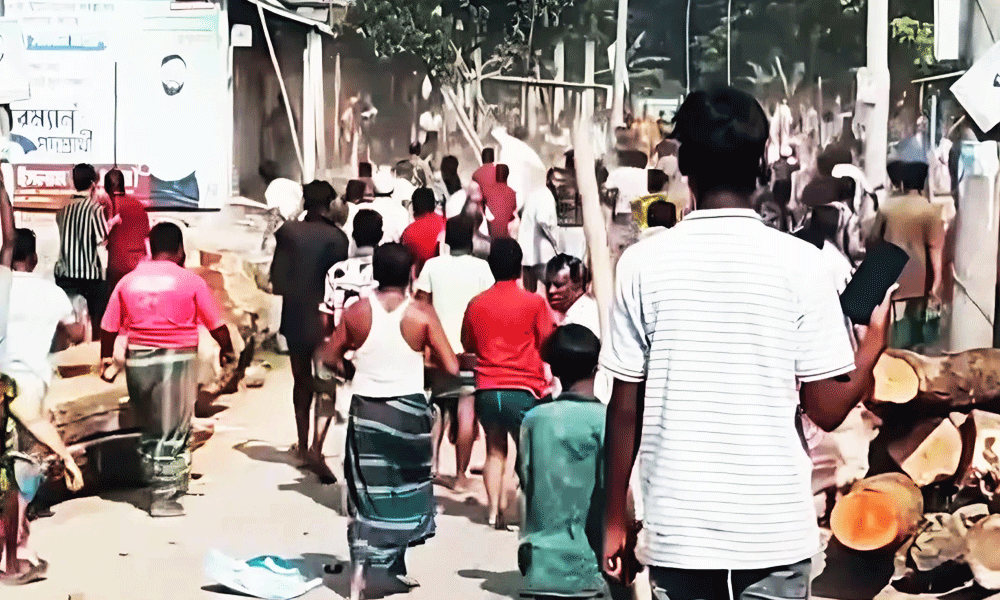 চেয়ারম্যানপ্রার্থী হওয়া নিয়ে দুই পক্ষের সংঘর্ষ, আহত ১৫